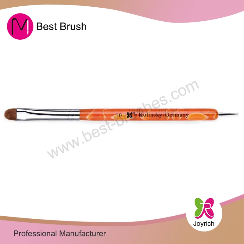 Grunn oingy Orange Kolinsky Frangach Nail Frangach